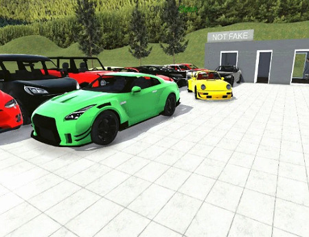 car for sale simulator game engine